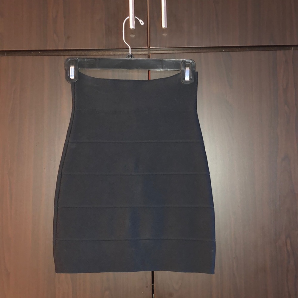 BCBG Black Bandage Skirt